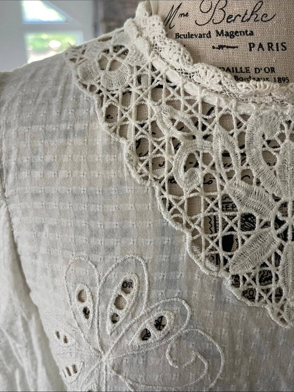 Zara intricate crochet